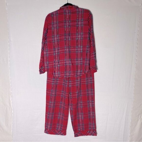 Victoria’s Secret Red Plaid Pajamas Set L - Picture 2 of 14